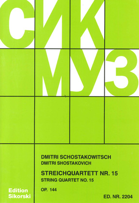 SCHOSTAKOWITSCH: QUARTET NR. 15 OP. 144