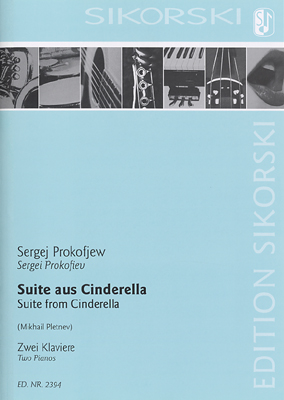 PROKOFJEW: SUITE FROM CINDERELLA FOR TWO PIANOS