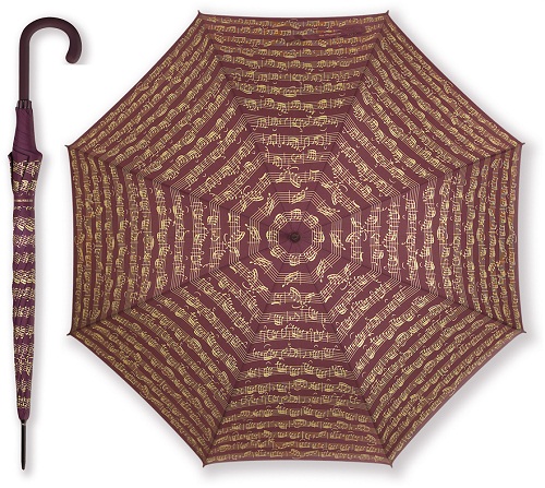 KIŠOBRAN NOTE BORDEAUX