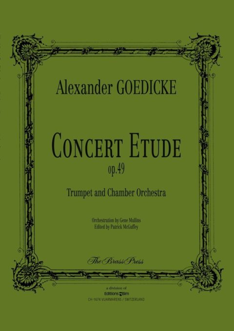 GOEDICKE: CONCERT ETUDE OP. 49