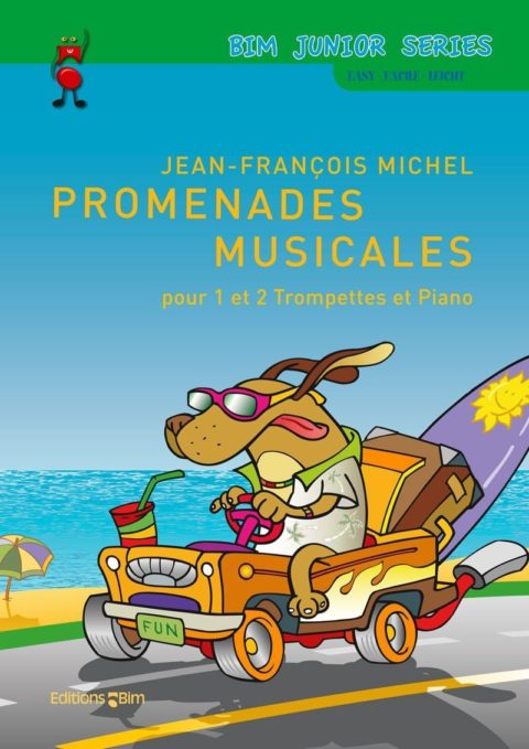 MICHEL: PROMENADES MUSICALES POUR 1 ET 2 TROMPETTES ET PIANO