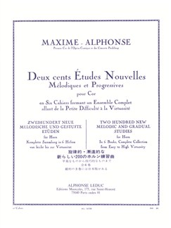 MAXIME ALPHONSE: 200 ETUDES NOUVELLES 2
