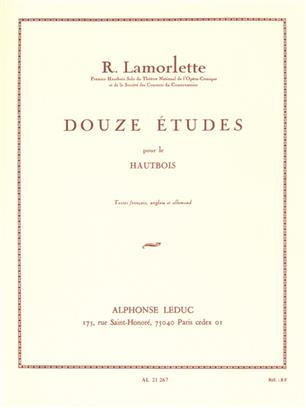 LAMORLETTE: 12 ETUDES