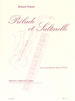 PLANEL: PRELUDE ET SALTARELLE