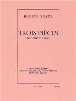 BOZZA: TROIS PIECES POUR FLUTE ET GUITARE