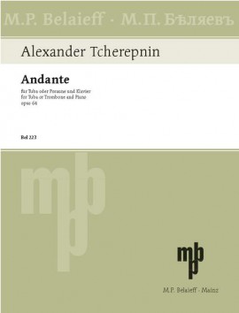 TCHEREPNIN: ANDANTE FOR TUBA AND PIANO OP. 64