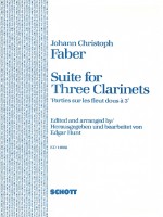 FABER: SUITE FOR 3 CLARINETS