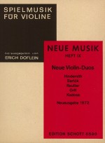 NEUE VIOLIN DUOS