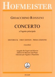 ROSSINI: CONCERTO A FAGOTTO PRINCIPALE