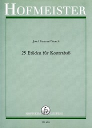 STORCH: 25 ETUDES FOR DOUBLE BASS