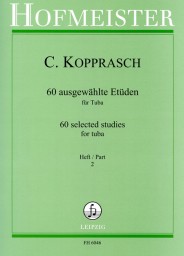 KOPRASCH: 60 AUSGEWAHLTE ETUDEN FUR TUBA