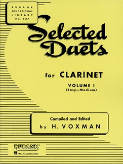 VOXMAN: SELECTED DUETS FOR CLARINET, VOL. 1