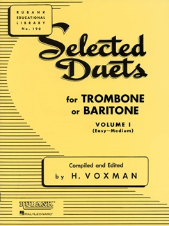 VOXMAN: SELECTED DUETS FOR TROMBONE, VOL. 1