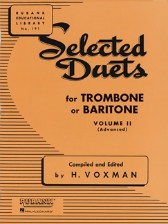 VOXMAN: SELECTED DUETS FOR TROMBONE, VOL. 2
