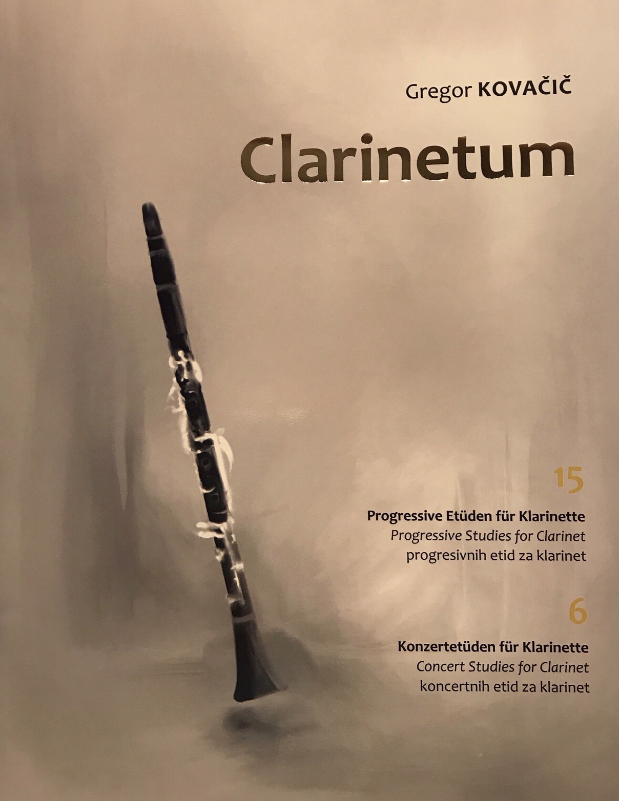 KOVAČIĆ: CLARINETUM, PROGRESSIVE STUDIES FOR CLARINET