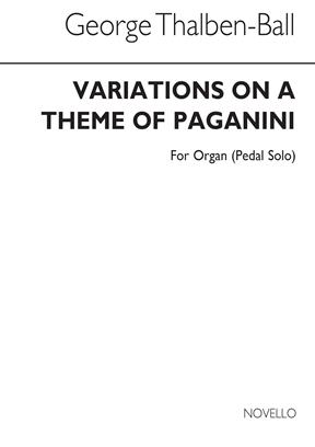 THALBEN BALL: VARIATIONS ON  A THEME BY PAGANINI