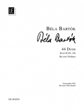 BARTOK: 44 DUOS FUR ZWEI VIOLINEN, BAND II