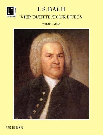 BACH: FOUR DUETS FOR VIOLIN AND VIOLA