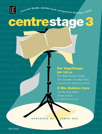 CENTRESTAGE 3, FOURPART FLEXIBLE CHAMBER MUSIC ARRANGEMENTS FEATURING A SOLOIST